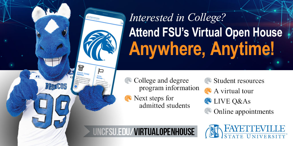 FSU Virtual Open House Twitter post image