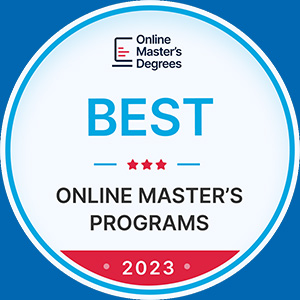 FSU Best Online Master's Programs 2023 Online Master's Degrees Badge