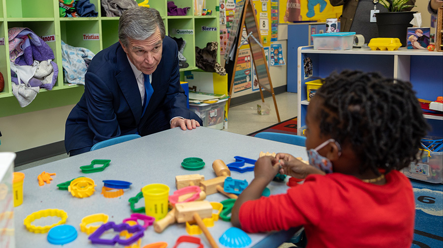 Governor Roy Cooper Visits FSU