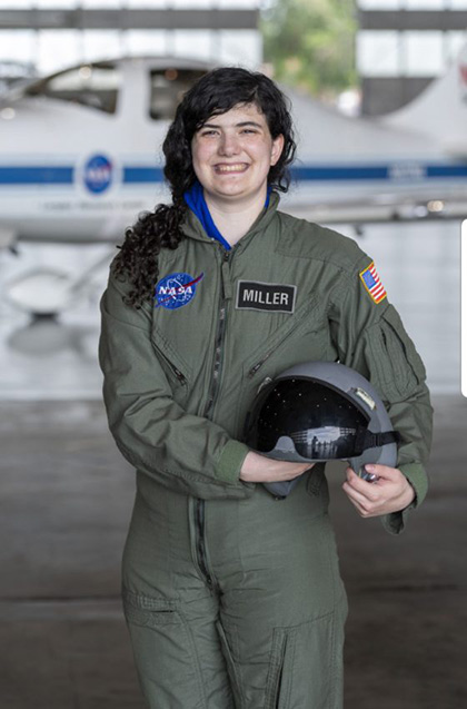 Lenore Miller, Nasa Intern