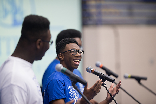 Student Singing