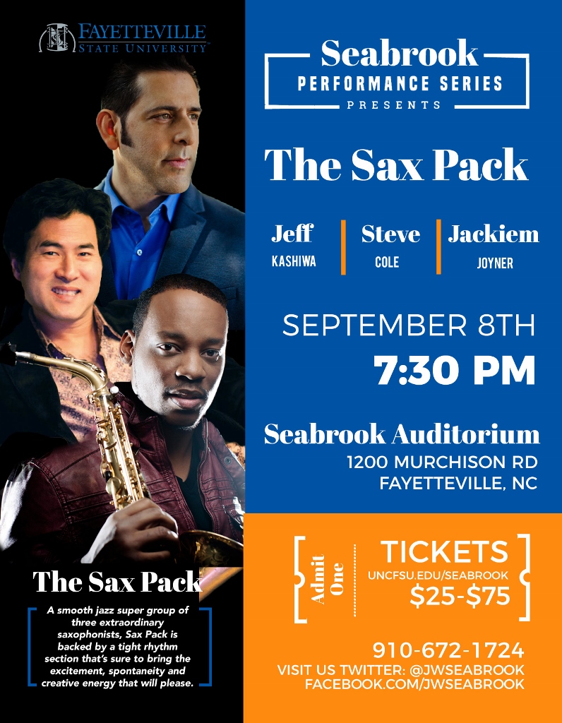 Sax Pack Flyer Info within Article