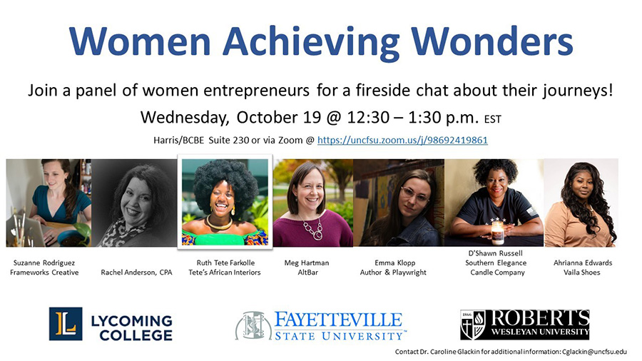 Women Achieving Wonders Flyer