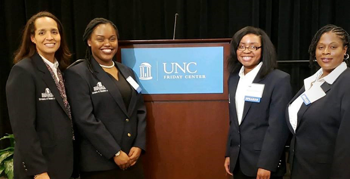 Students at UNC conference