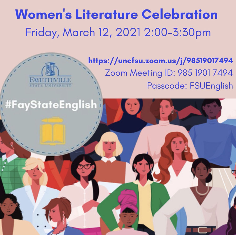 #TeamEnglish Women’s Literature Celebration
