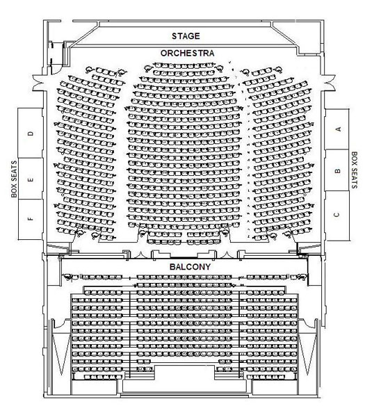 Seabrook Seating Chart Image